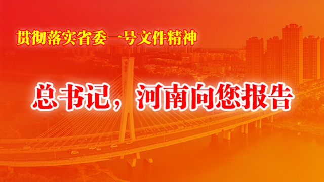 總書記，河南向您報告